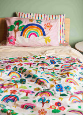 Cobertor Carneirinho - Arco-íris do Bem